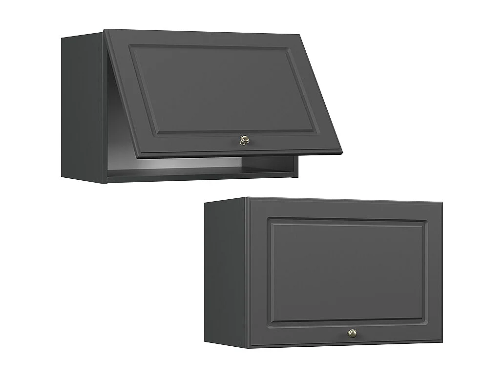 Armario colgante antracita-oro landhaus 60x34.1x40 fame-line