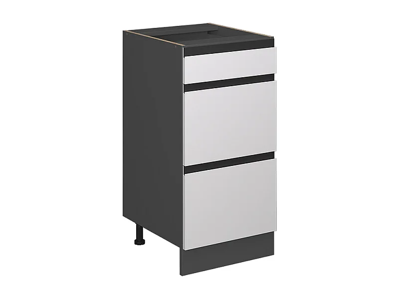 Mueble bajo de cocina blanco 40x46x81.6 r-line