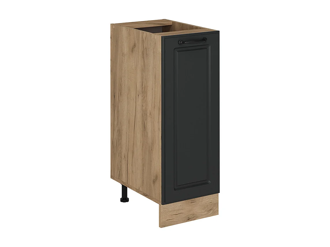 Meuble de cuisine anthracite campagne 30x46x81.6 r-line