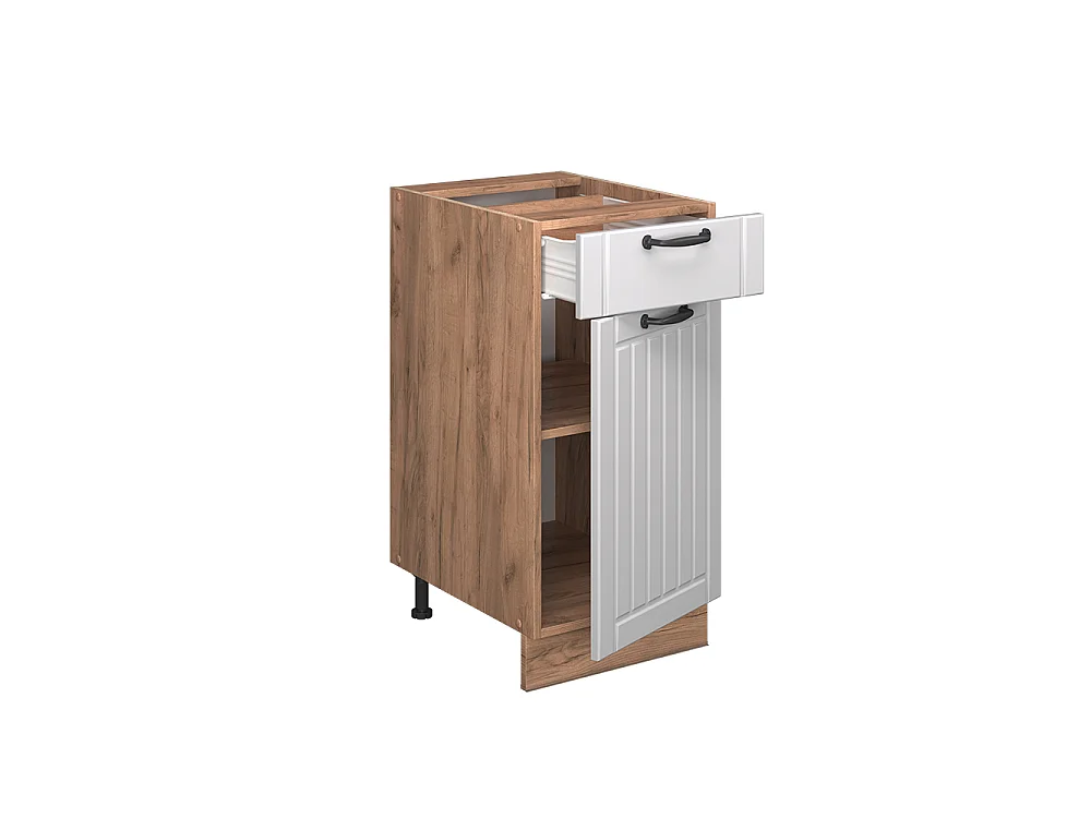 Meuble cuisine blanc campagne 40x51.6x82 fame-line
