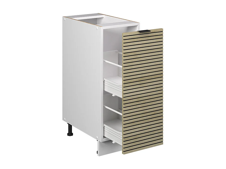 Apothekerschrank eiche paneel 30x51.6x82 fame-line