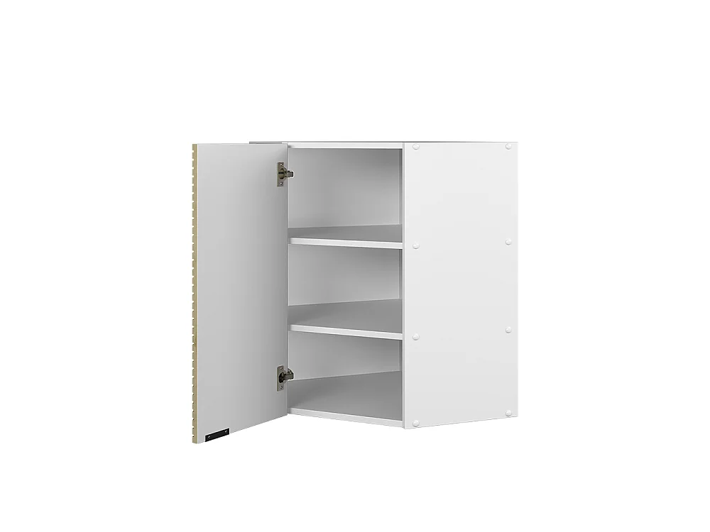 Hoek hangkast eiken paneel 57x34.1x72 fame-line