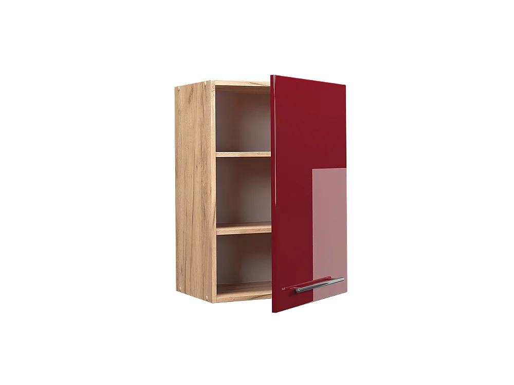 Wall cabinet bordeaux high gloss 50x34.1x72 fame-line