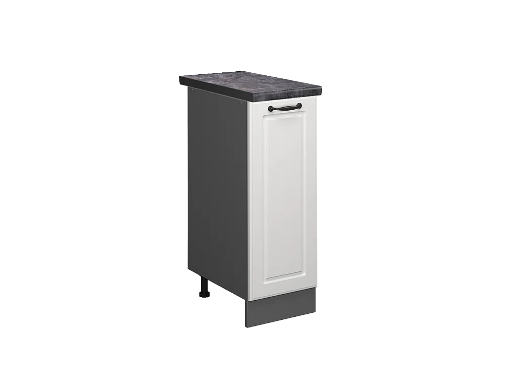 Meuble de cuisine blanc campagne 30x60x81.6 r-line