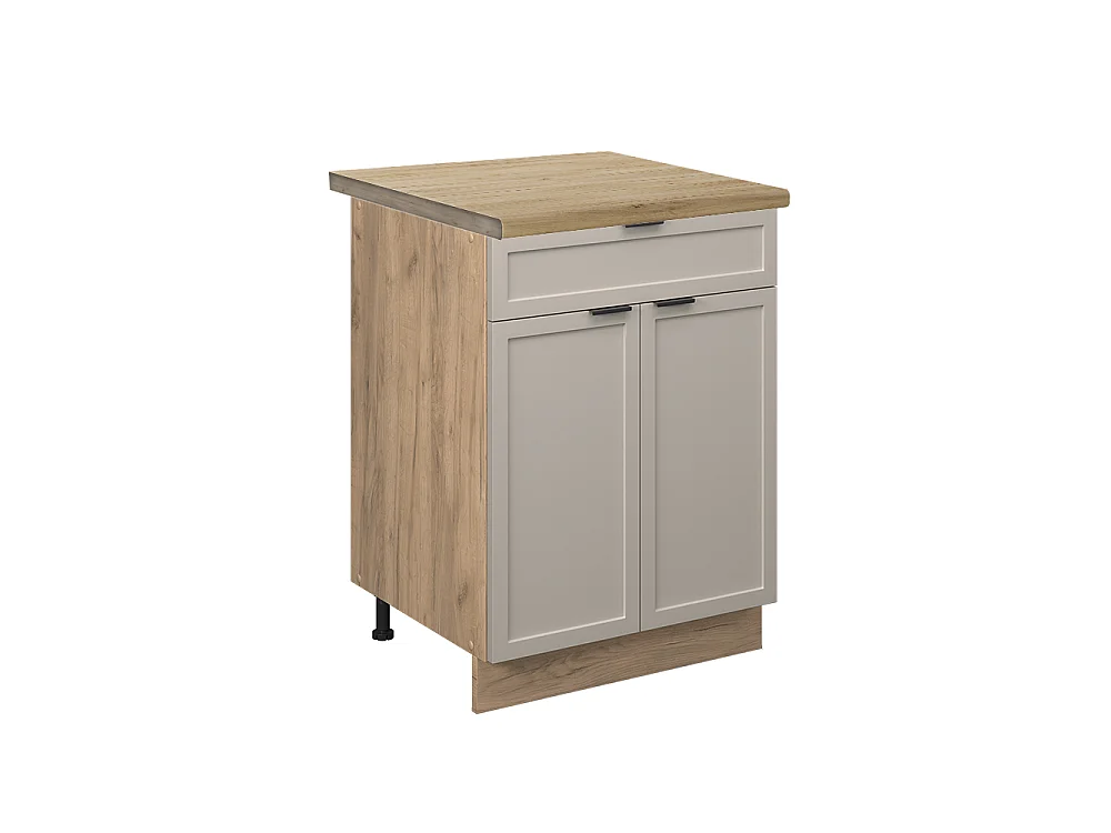 Meuble cuisine grisbeige 60x60x82 fame-line