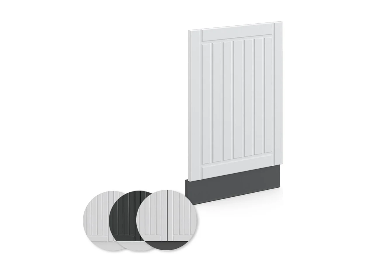 Panel frontal blanco casa de campo 45x1.6x67.4 fame-line