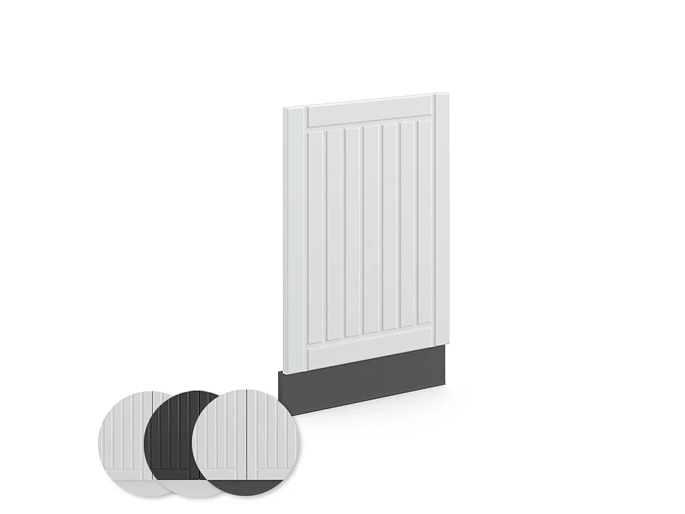 Front panel white country house 45x1.6x67.4 fame-line