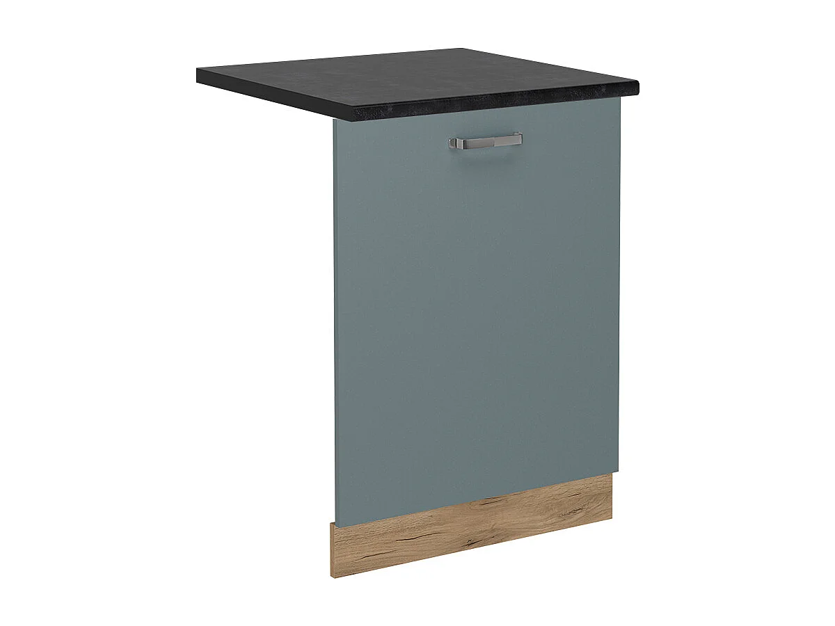 Façade de lave-vaisselle bleu-gris 60x1.6x81.8 r-line