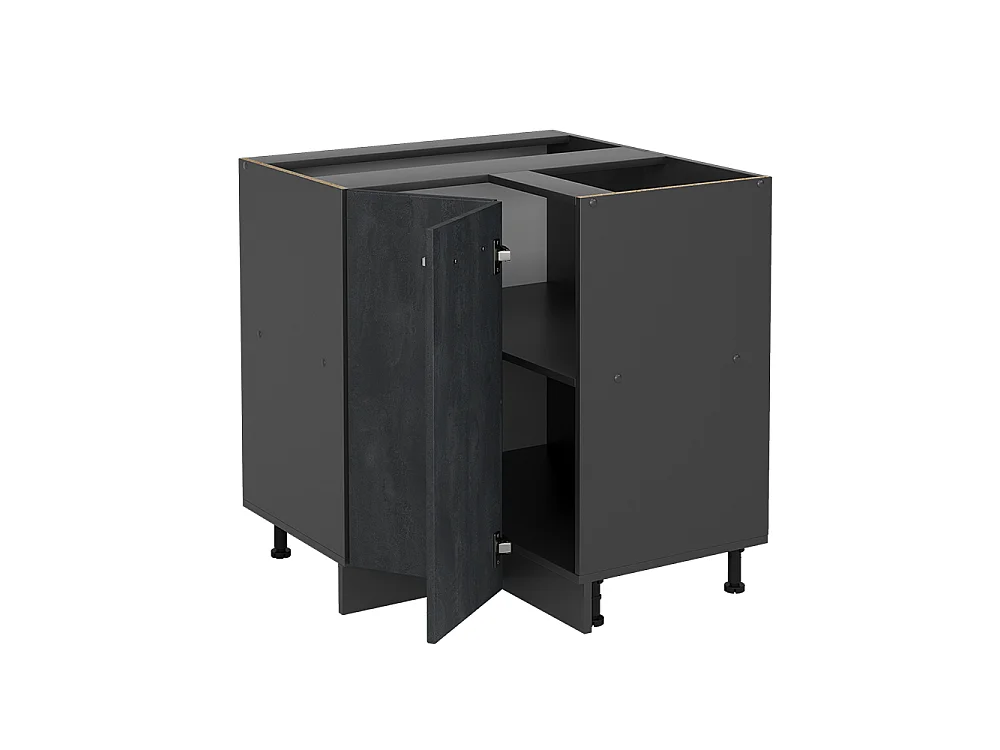 Meuble dangle béton noir 75.6x46x81.6 r-line
