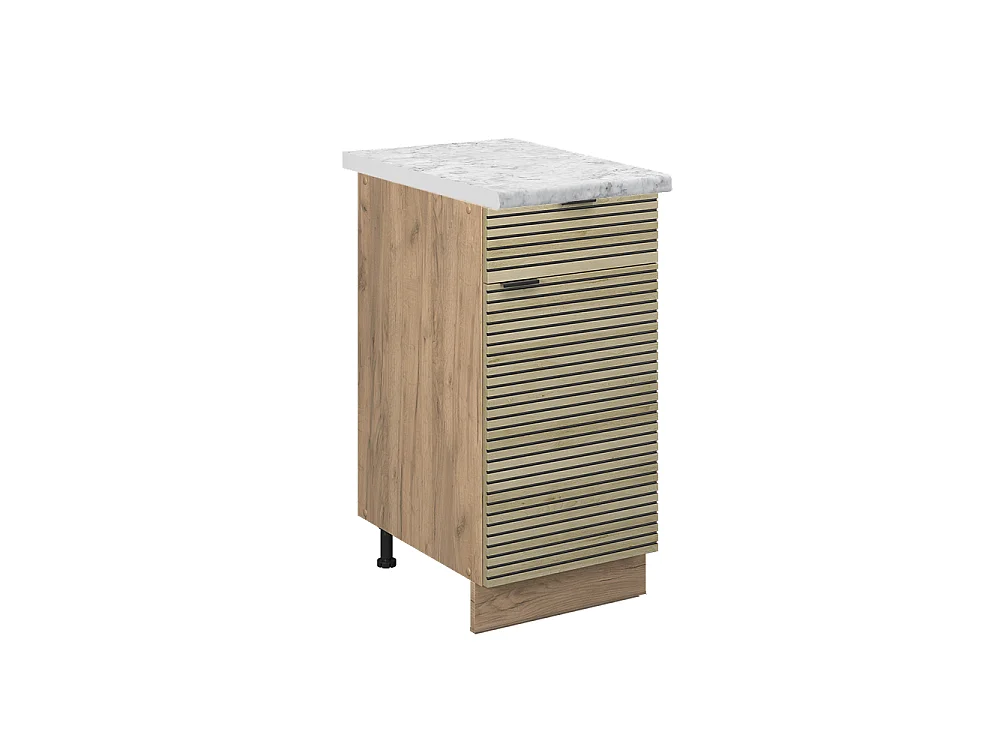 Keukenonderkast eiken paneel 40x60x82 fame-line