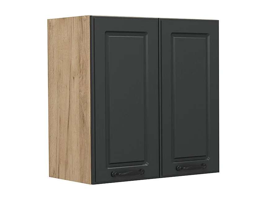 Elément haut de cuisine anthracite campagne 60x31x60 r-line