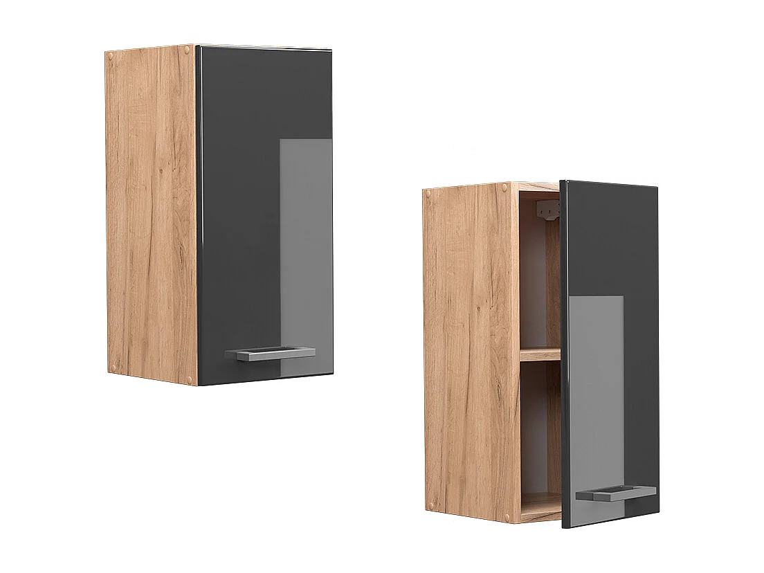 Pensile da cucina antracite lucido 30x31x60 r-line