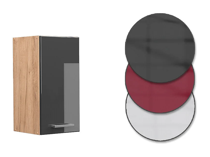 Pensile da cucina antracite lucido 30x31x60 r-line