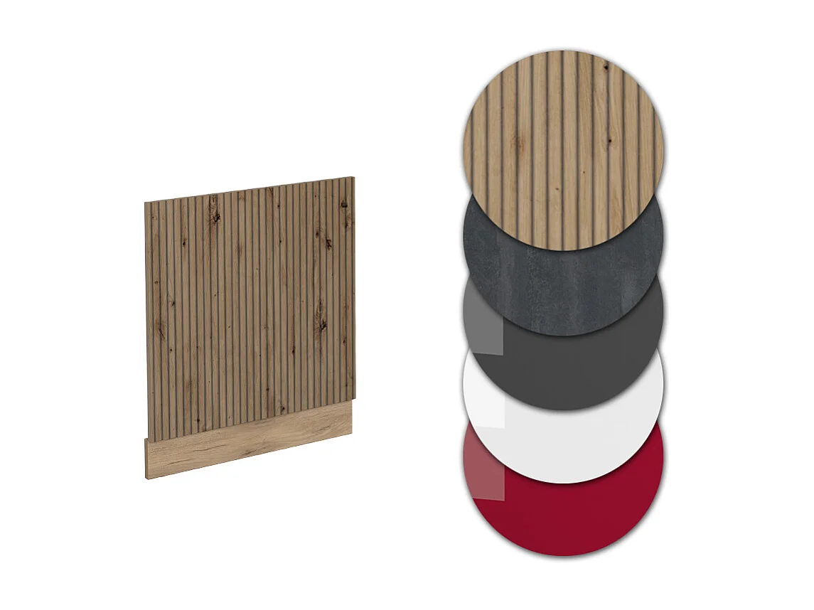 Façade chêne artisan 60x1.6x57.2 r-line