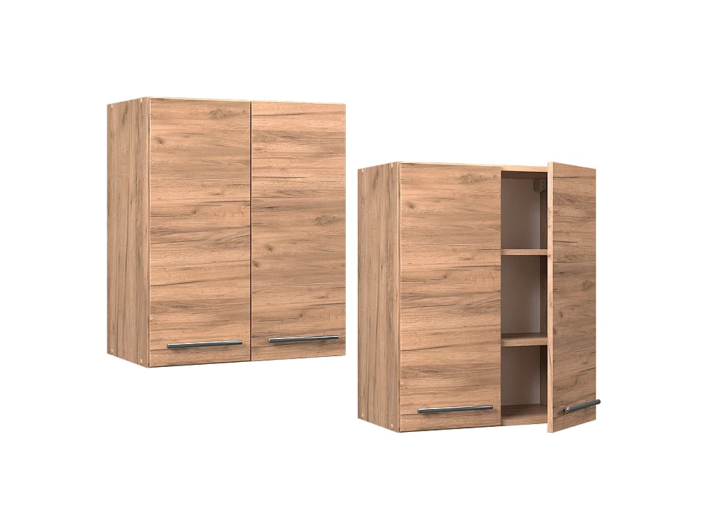 Hængeskab gold power oak 60x34.1x72 fame-line
