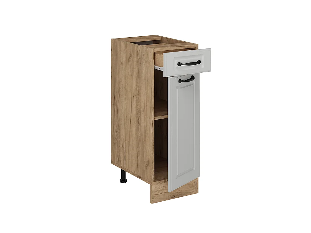 Meuble cuisine blanc campagne 30x60x81.6 r-line