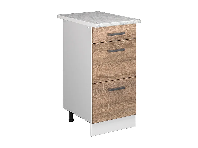 Mueble bajo de cocina sonoma 40x60x81.6 r-line