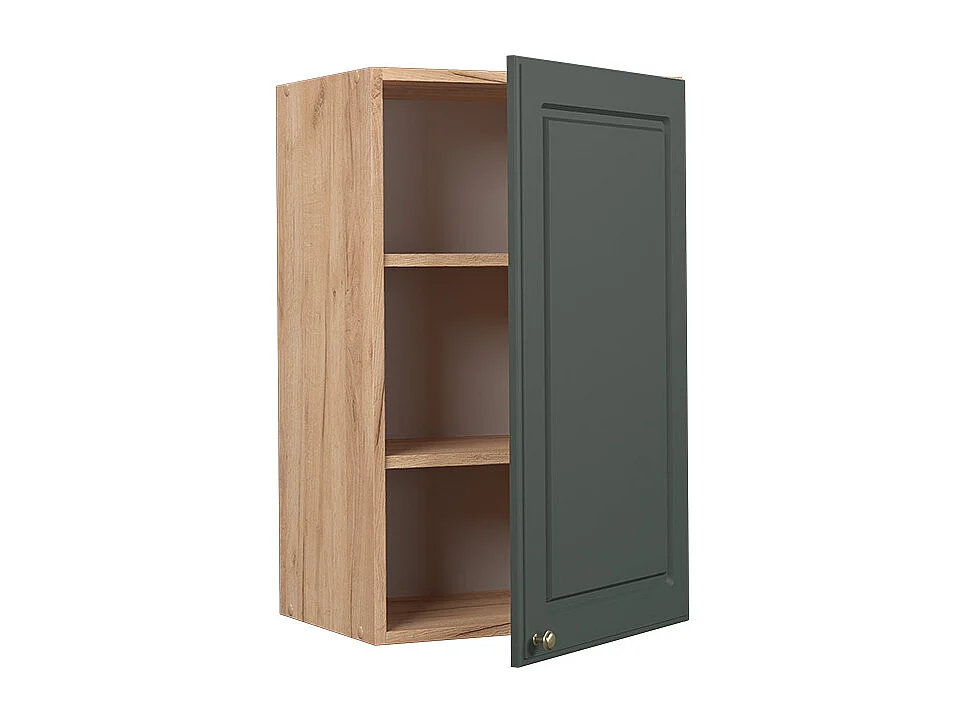 Armario colgante verde dorado casa de campo 45x34.1x72 fame-line