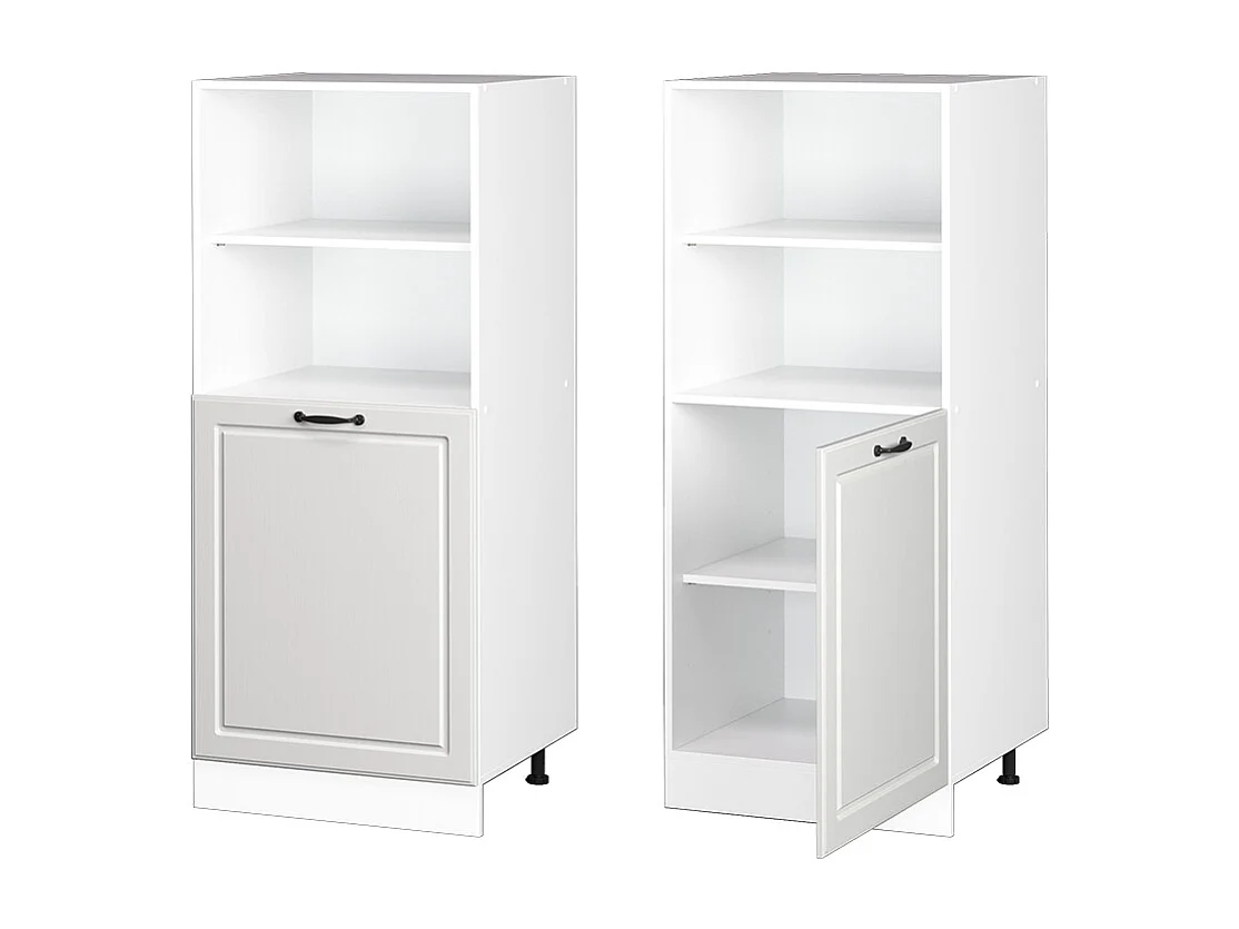 Armario para horno empotrado blanco casa de campo 60x57x143 r-line