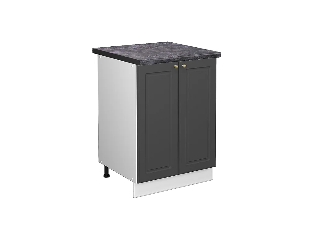 Mobiletto base cucina antracite-oro 60x60x82 fame-line