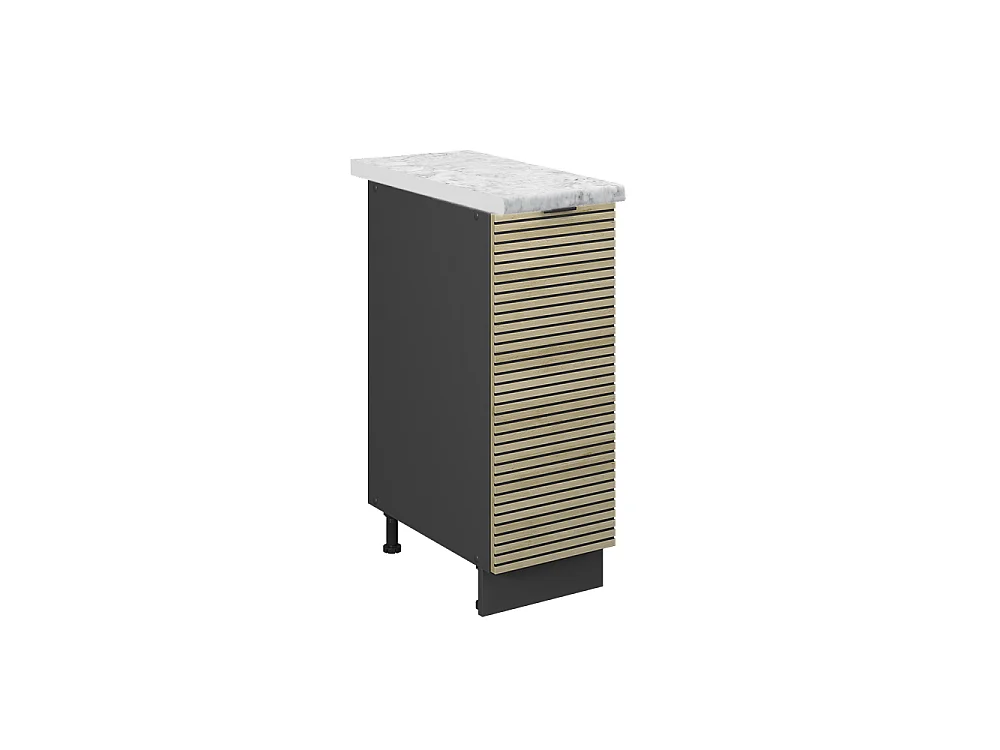Apotheekkast eiken paneel 30x60x82 fame-line