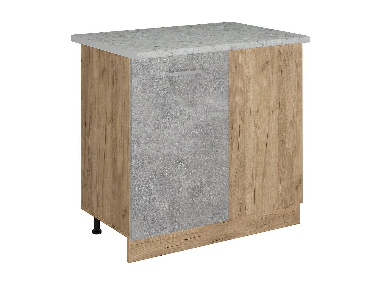 Armario de esquina hormigón 86x60x81.6 r-line