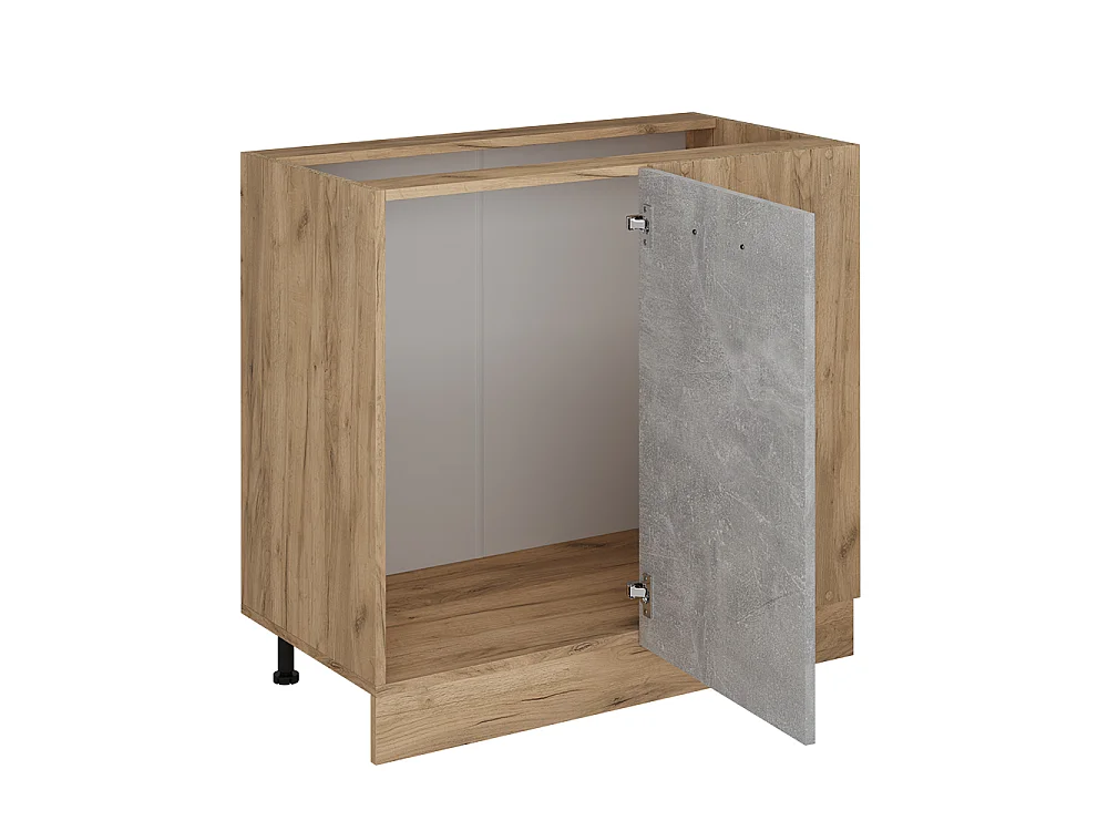 Hoekkast beton 86x60x81.6 r-line
