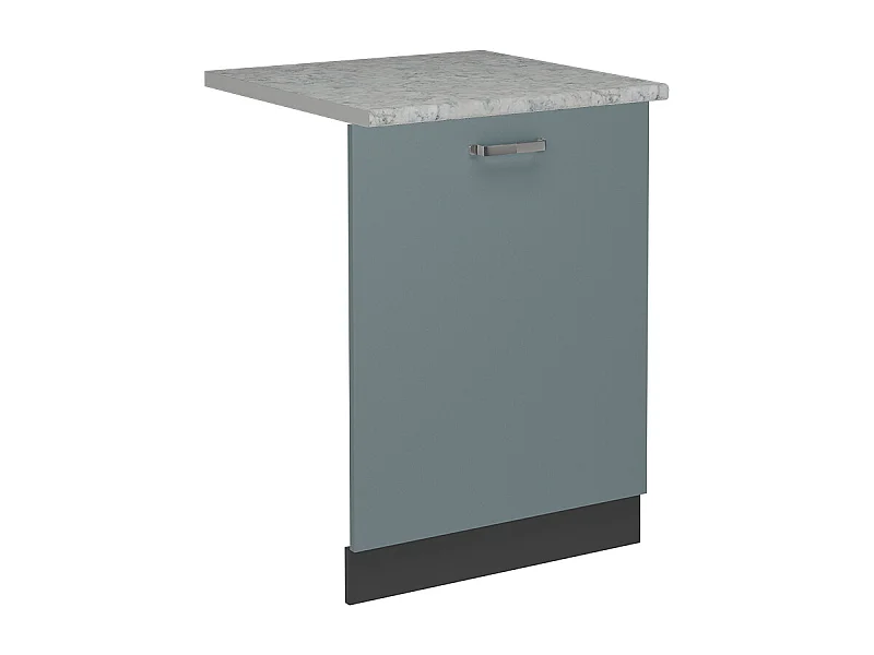 Panel frontal del lavavajillas gris azulado 60x1.6x81.8 r-line