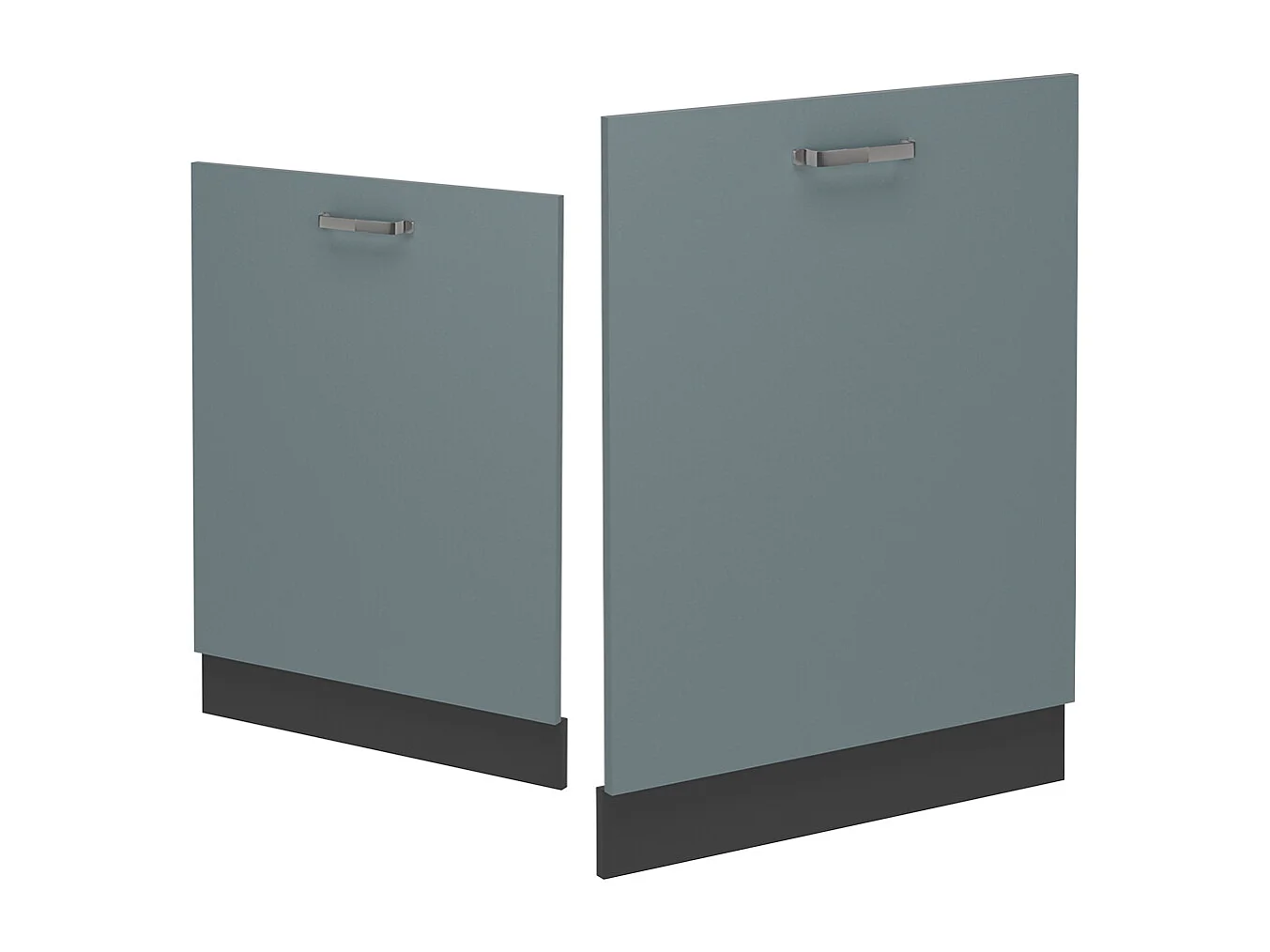 Pannello frontale della lavastoviglie grigio-blu 60x1.6x81.8 r-line