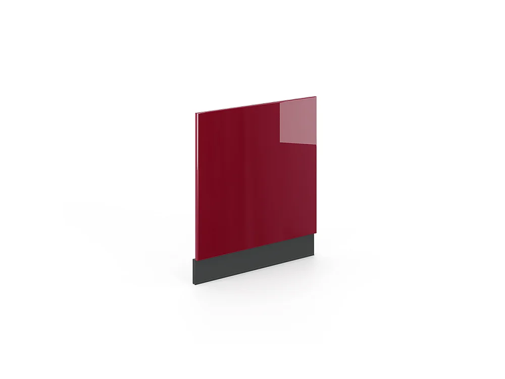 Frontblende bordeaux hochglanz 60x1.6x67.4 fame-line