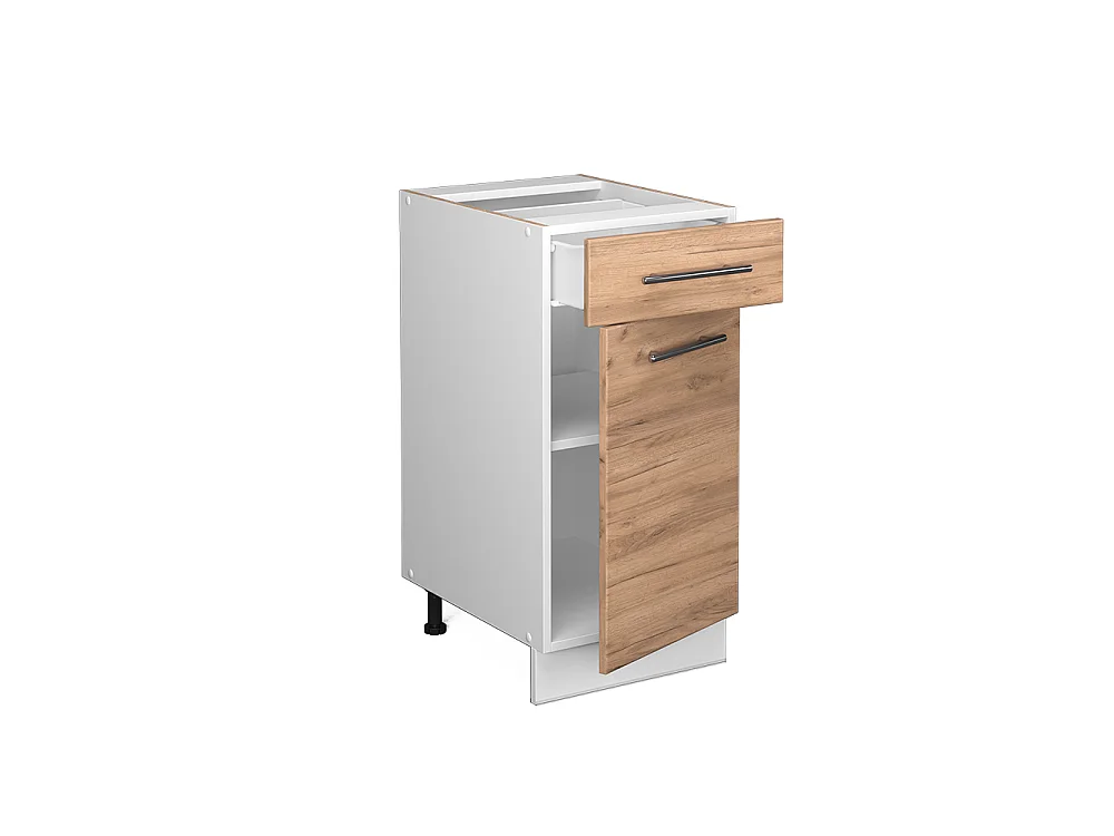 Mobiletto base per cucina Rovere dorato 40x51.6x82 fame-line