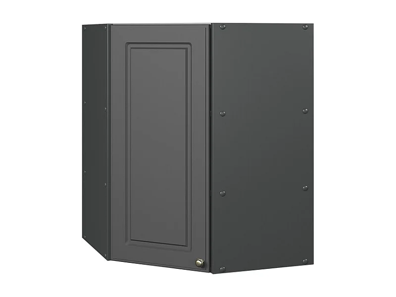 Hoek hangkast anthrazit-gold landhaus 57x34.1x72 fame-line