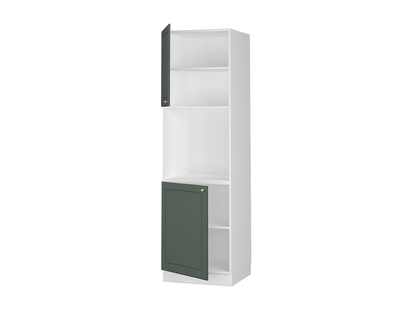 Meuble pour four vert or campagne 60x58x206.8 fame-line