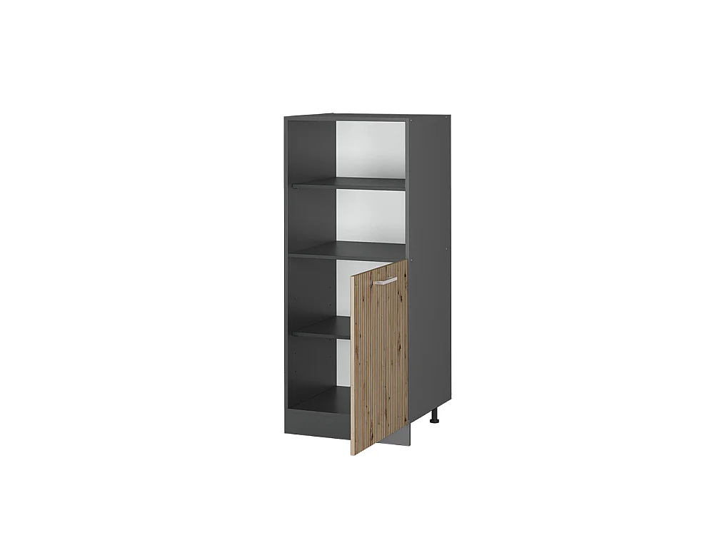 Meuble pour four chêne artisan 60x57x143 r-line