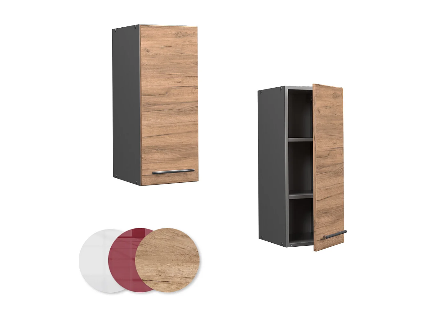 Armario colgante roble dorado 30x34.1x72 fame-line