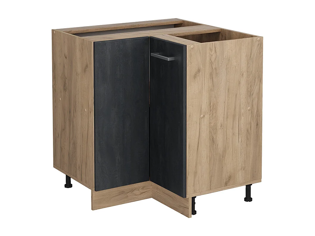 Meuble dangle béton noir 75.6x46x81.6 r-line