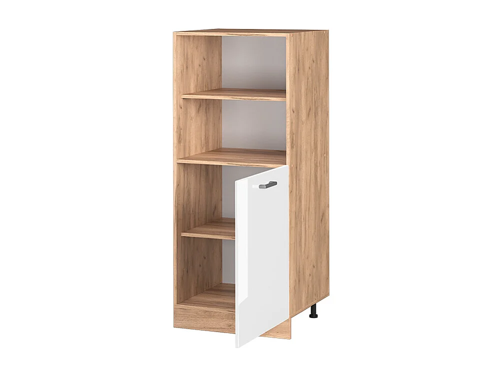 Mobile per forno da incasso bianco lucido 60x57x143 r-line