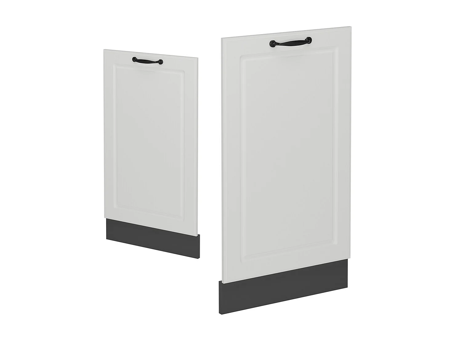 Façade de lave-vaisselle blanc campagne 45x1.6x81.8 r-line