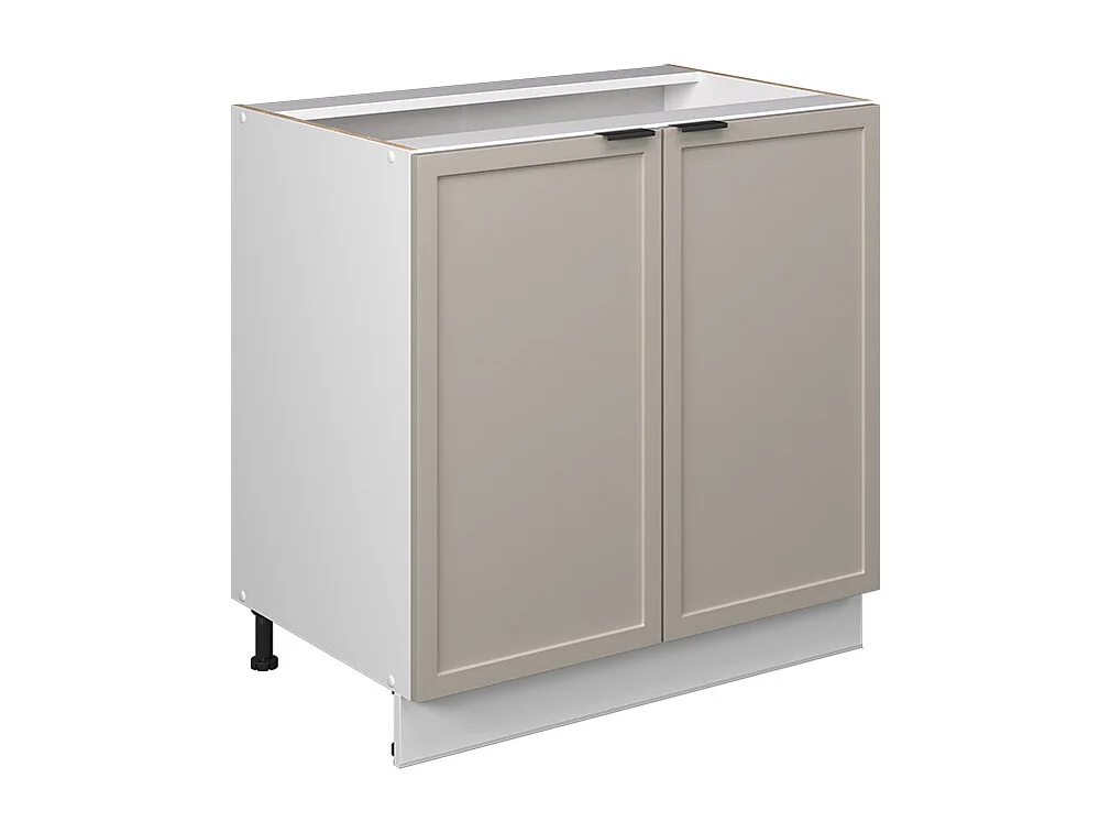 Meuble bas sous-évier grisbeige 80x51.6x82 fame-line