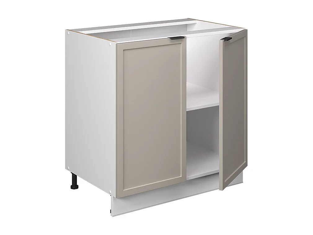 Meuble bas sous-évier grisbeige 80x51.6x82 fame-line