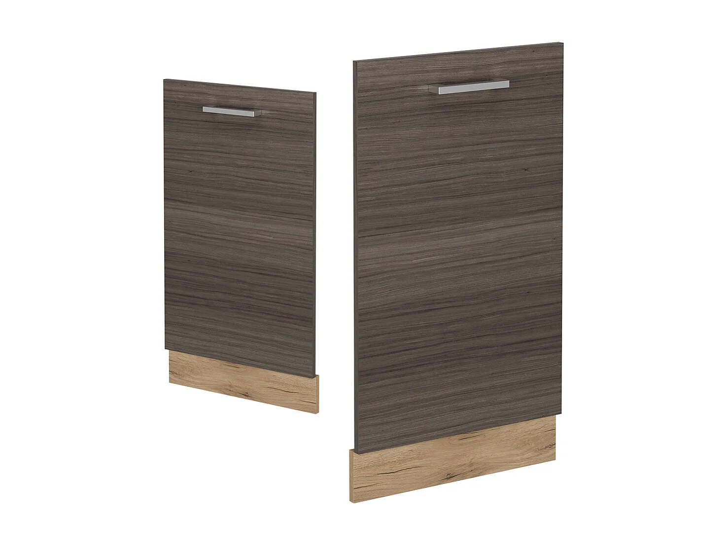 Façade de lave-vaisselle gris noble 45x1.6x81.8 r-line