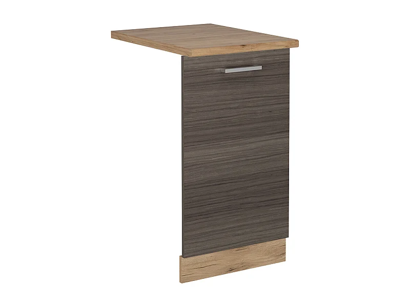 Geschirrspülblende edelgrau 45x1.6x81.8 r-line