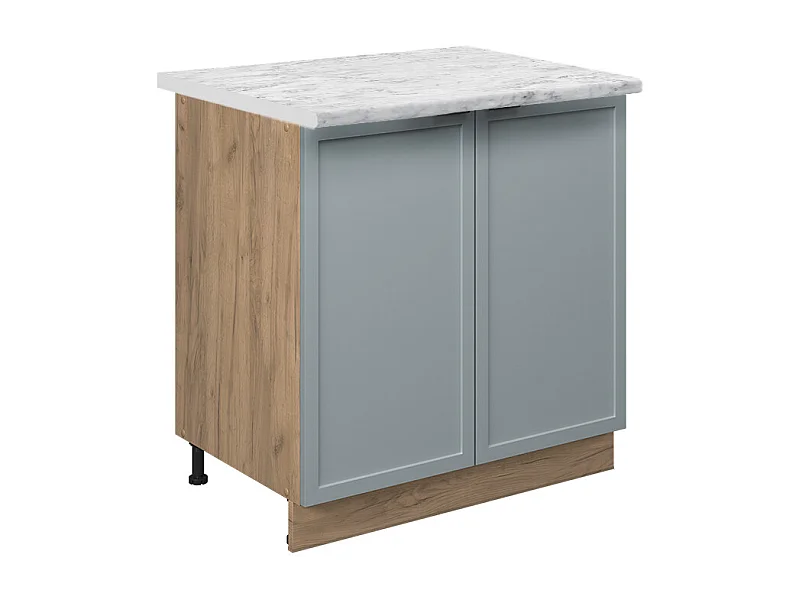 Szafki kuchenne jasnoniebiesko-szary 80x60x82 fame-line