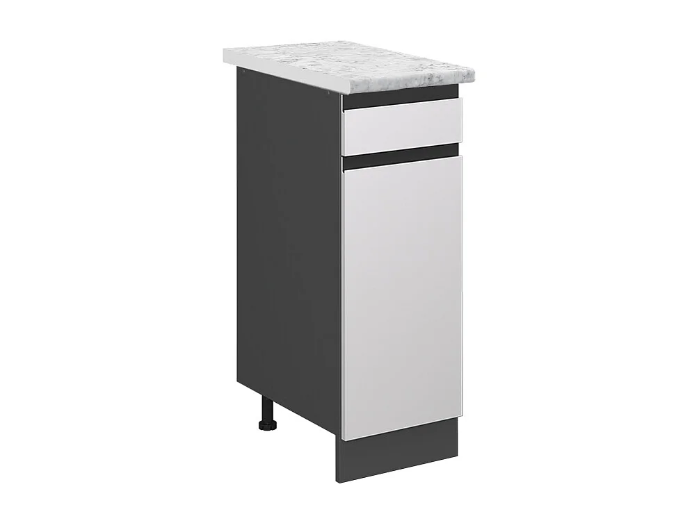 Meuble cuisine blanc 30x60x81.6 r-line