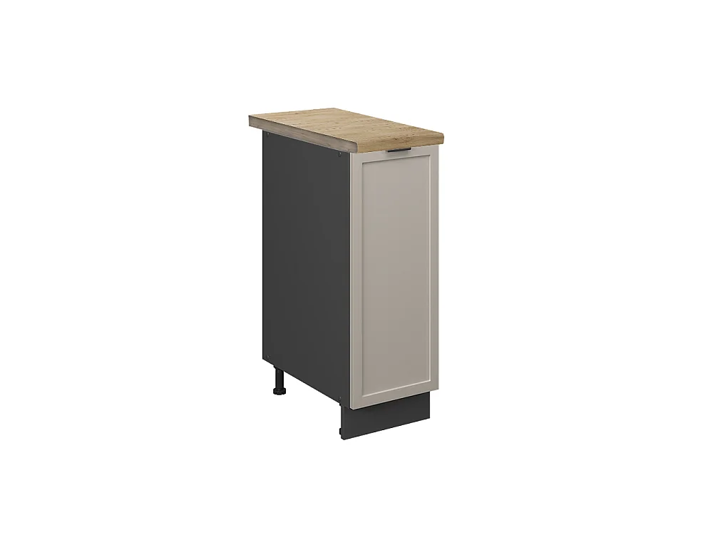 Apotheekkast grijsbeige 30x60x82 fame-line