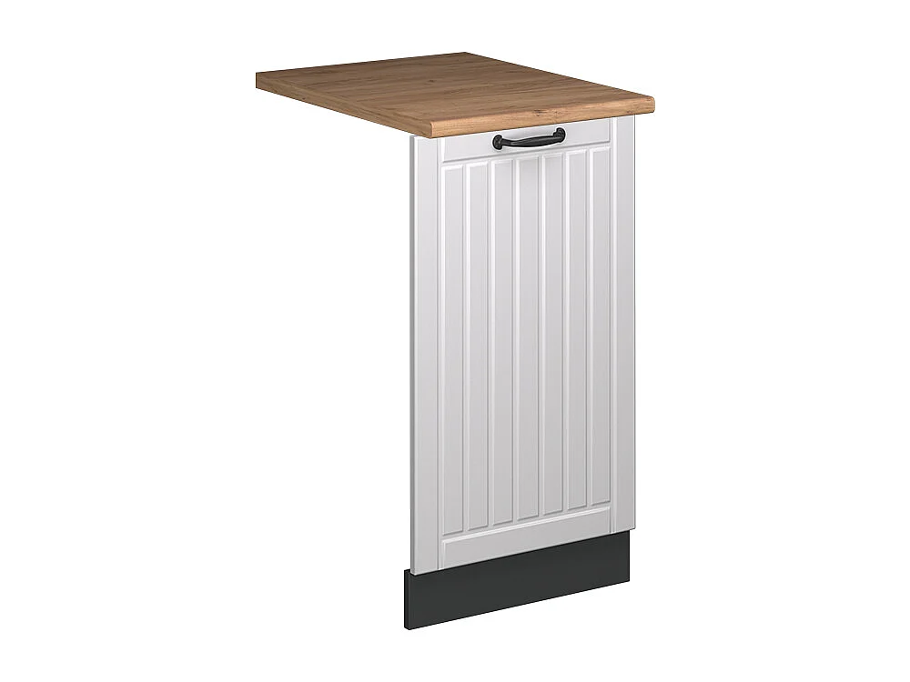 Façade de lave-vaisselle blanc campagne 45x1.6x81.8 fame-line