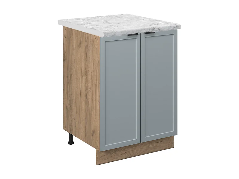 Szafki kuchenne jasnoniebiesko-szary 60x60x82 fame-line