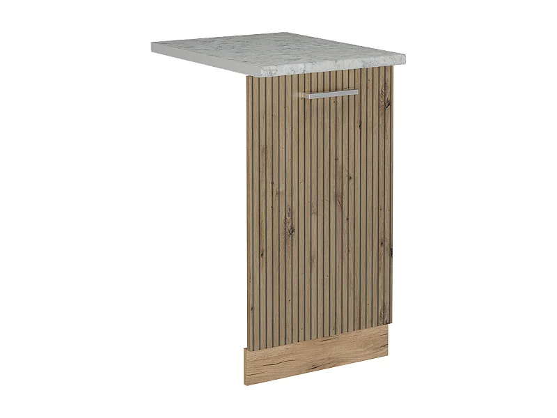 Façade de lave-vaisselle chêne artisan 45x1.6x81.8 r-line