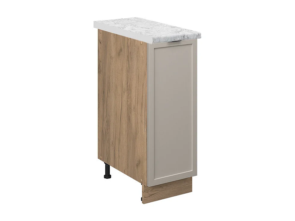 Meuble de cuisine grisbeige 30x60x82 fame-line