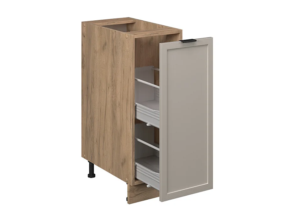 Meuble de cuisine grisbeige 30x60x82 fame-line